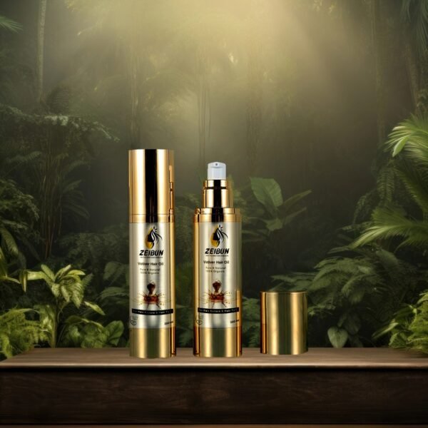 Vetiver Root Hair Oil – Natural Anti-Dandruff Reduce Anxiety & Hair Growth Oil