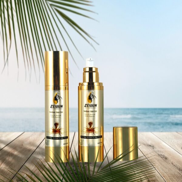 Vetiver Root Hair Oil – Natural Anti-Dandruff Reduce Anxiety & Hair Growth Oil