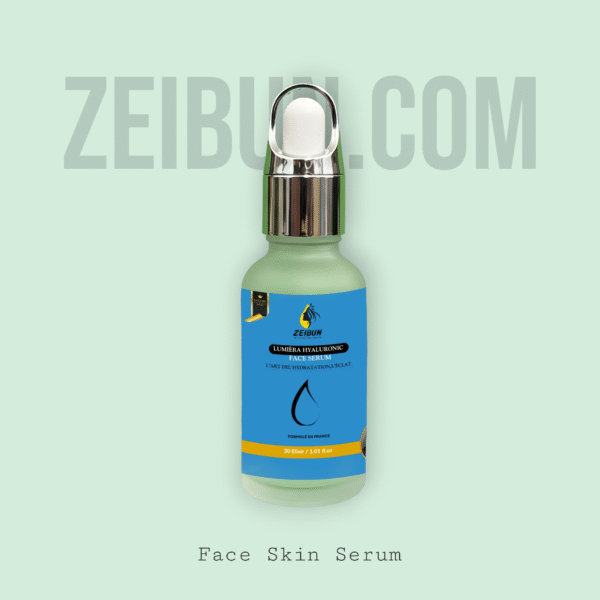 Applying LUMIÈRA Hyaluronic Serum – lightweight hydrating serum for glowing skin in Karachi Pakistan.