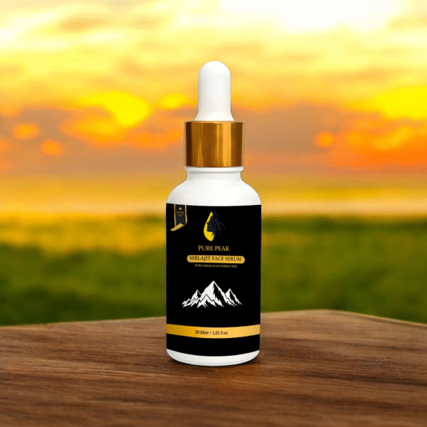 Pure Peak Shilajit Face Whitening Serum